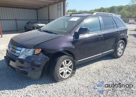 2007 Ford Edge Sel из США, поврежденный, VIN 2FMDK38C77BB23553